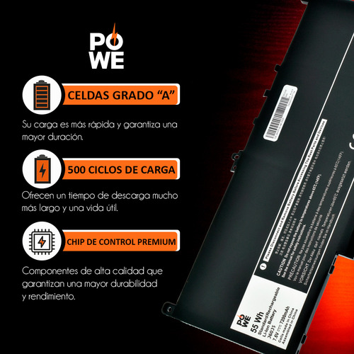J60j5 Repuesto Para Dell Latitude E7470 E7270 R1v85 Gg4fm