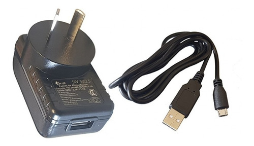 Fuente Switching Con Cable Gralf 5v 2.5a Usb / Micro Usb