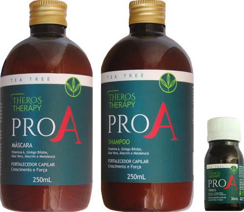 Kit Pro A Theros Therapy Antiqueda Crescimento Vitamina A B5