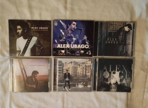 Cd's Originales Y De Colección De Alex Ubago