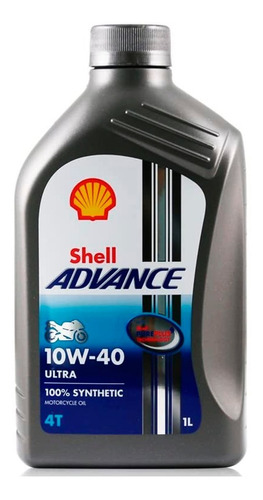 Aceite 10w40 Shell Advance Ultra Sintetico 4t Ryd Motos