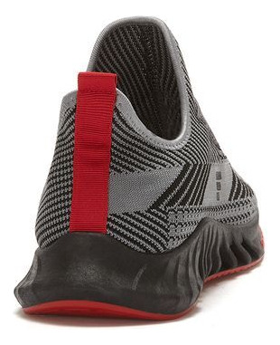 Sneaker Deportivo Veu85240 Transpirable Grecas Rayas Hombre