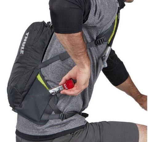 Mochila De Hidratação Com Reservatório 2.5l Thule Vital 6l Cor Cinza-escuro