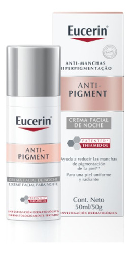 Crema De Noche Eucerin Anti-pigment Para Todo Tipo De Piel