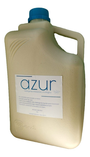 Detergente Liquido Artesanal Y Ecológico - 1 Galón - Azur