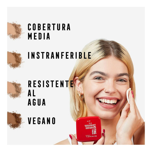 Base En Polvo Rimmel Lasting Finish Tono 007 Golden Beige