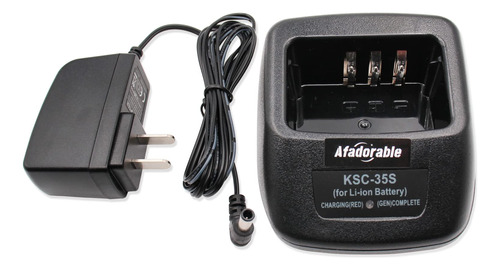 Ksc-35s - Cargador Rpido Para Kenwood Tk-2200lp Tk-2300vp Tk