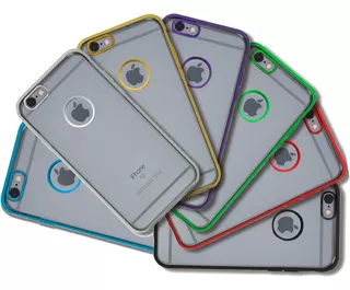 Funda Tpu Borde Color | Para iPhone 6 6s Plus | Colores