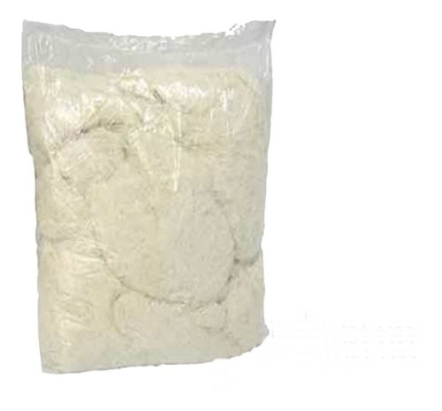 Estopa Branca Limpeza Polimento Automotivo 1kg