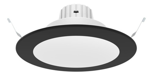 Imagen 4 de 6 de Luminaria Led 11w 3000k Tecnolite Negro 11ydled432mv30n