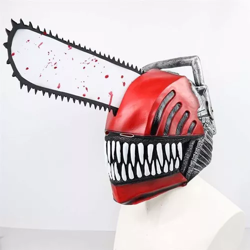 Máscara De Cosplay De Halloween Denji Chainsaw Man Hood