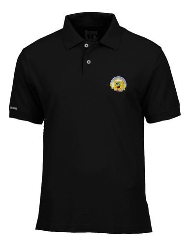 Camiseta Tipo Polo Bob Esponja Arcoiris Sonrisa Php