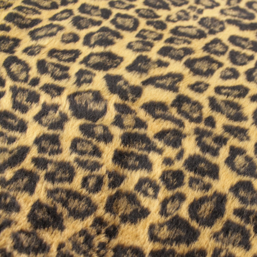 Tela Peluche - Animal Print - Leopardo