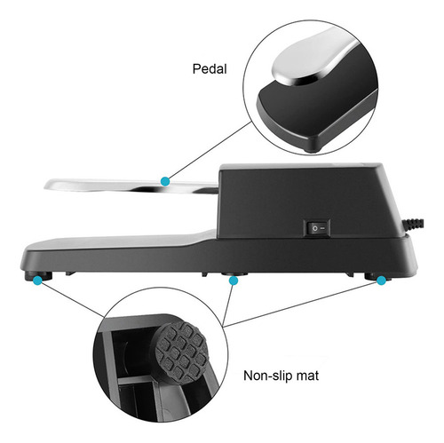 New (s) Pedal Keep Damper Pedal Roland Piano Keyboard