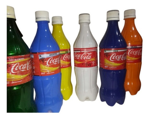 Botellas De Cocacola Vacias De Plastico Coleccionables