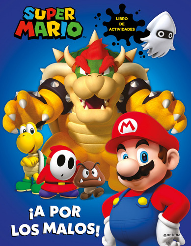 Libro Super Mario ¡a Por Los Malos! De Nintendo