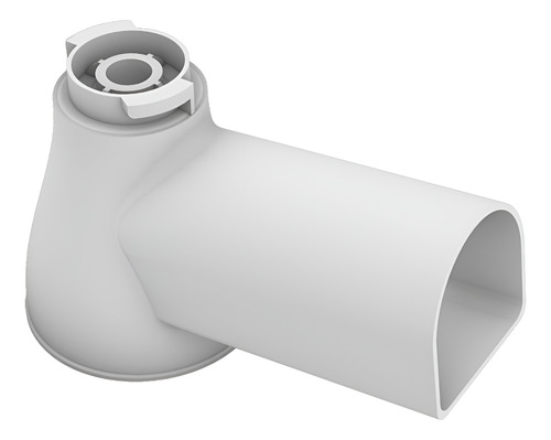 Repuesto Cono Embudo Rallador Compatible Moulinex Dj750/755 Blanco