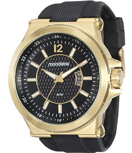 Relógio Mondaine Masc 94916gpmvdu1 Robusto Dourado Vltrlne