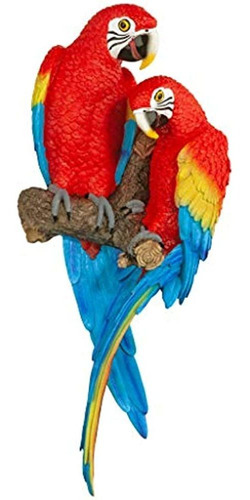 Diseño Toscano Tropical Guacamayas Escarlata