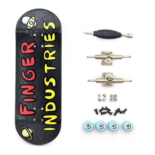 Imagen 1 de 1 de Fingerboard Completo Alien Industries