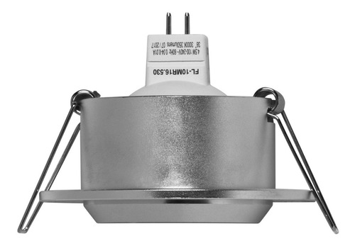 Luminario Spot Empotrable Plafón Base Para Foco Mr16 Th-1220 Illux
