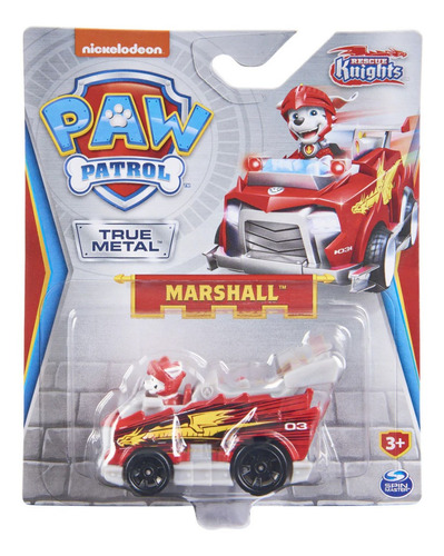 X1 Autito Paw Patrol Modelo Aleatorio Coleccionable