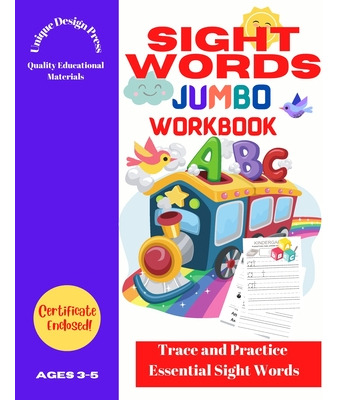 Libro Sight Words Jumbo Workbook: Trace And Practice Esse...