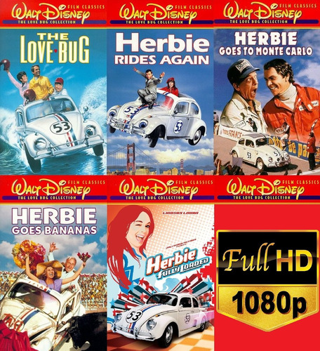 Herbie Serie De Peliculas Cupido Motorizado Walt Disney