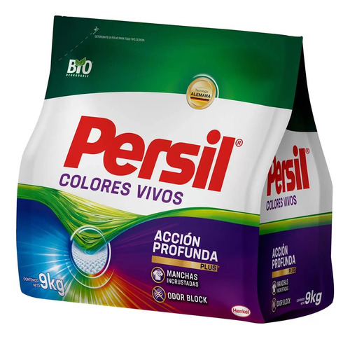 Detergente Polvo Persil Para Ropa De Color De 9 Kg Msi