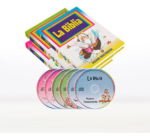 La Biblioteca De Los Niños 3 Vols Con 6 Cds Audio