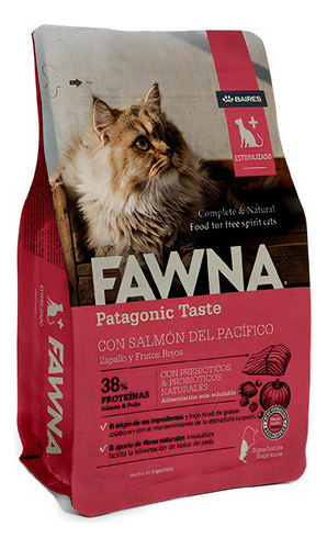 Alimento  Fawna Esterelizado (sterilized)  Gato Adulto 7,5kg