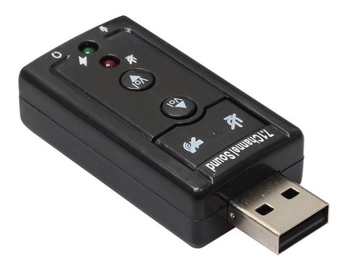 Tarjeta De Sonido 7.1 Usb Audio 3d Externo Mini Nuevo Lince 