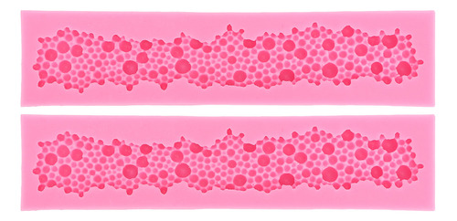 Moldes De Fondant Para Decoración De Pasteles, 2 Piezas, Sil