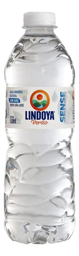 12 Água Mineral Sem Gás Lindoya Verão Sense Garrafa 510ml