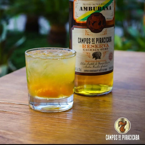 Cachaça 7 Campos Amburana Garrafas Numeradas 970ml Reserva