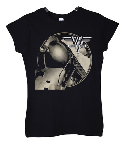 Polera Mujer Van Halen A Different Kind Of Truth Rock Abomin