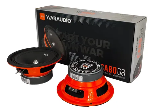 comprar Par Demedio Rango War Audio Cabo68 125w Rms\u002F 250w Max 89db