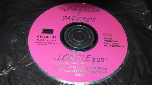 Vilma Palma E Vampiros Lorele Cd Sencillo Single Rock