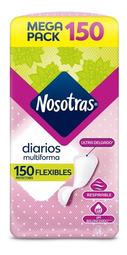 Protector Nosotras Diarios Flexible - Unidad a $159
