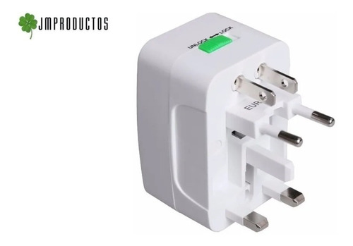 Imagen 4 de 7 de Enchufe Universal Viaje Adaptador Corriente + Envio