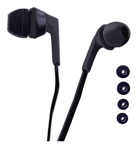 Audífonos Micrófono Ginga Giaudbt01 Bluetooth In-ear Negro