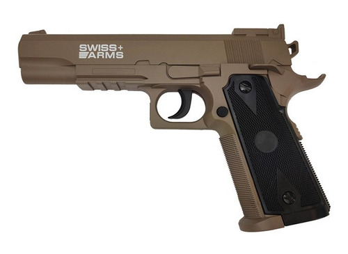 Pistola Balin Swiss Arms P1911 Match Tanco2 20bb S#288764