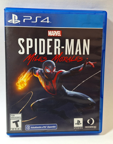 Marvel Spider-man Miles Morales Ps4 Playstation 4