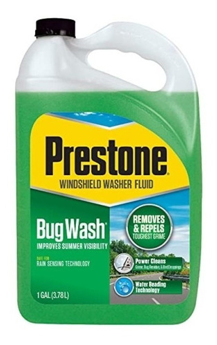 Prestone Bug Wash Liquido Limpiador De Parabrisas 1 Galon