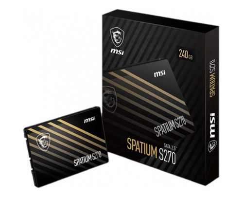 Disco Solido Ssd 240gb Sata 2.5  Msi Spatium-s270