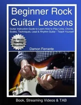 Comprar Book : Beginner Rock Guitar Lessons Guitar Instruction Guid