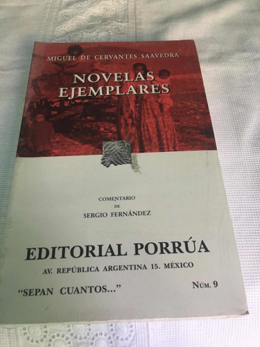 Novelas Ejemplares Autor Miguel De Cervantes Editorial Porru