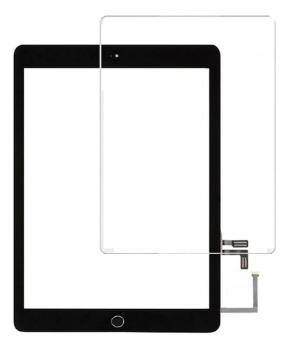 Cristal Digitalizador Touch Para iPad 5 5th 2017 A1822 Negro