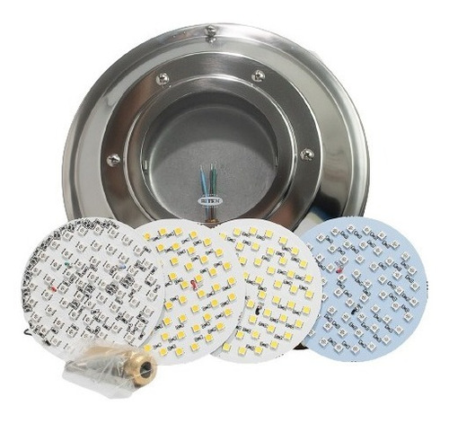 Luz Para Pileta Acero Inox Beltrame Led Frio 12v 14.4w