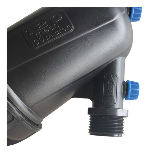 HARMEI Filtro De Discos 3/4'' Con 2PCS Elemento De Filtro Lavables, Filtro Riego De Goteo Agricola, Filtro Rotoplas Para Jardin, Casa, Césped